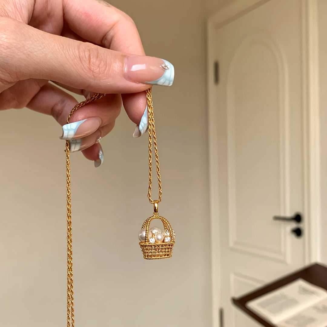 Prosperity Basket Necklace