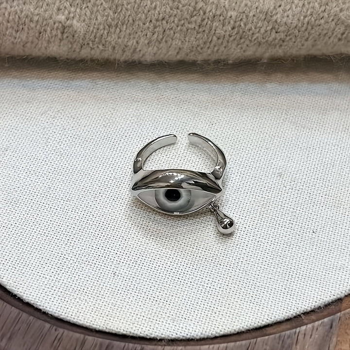 Teardrop Eye Ring