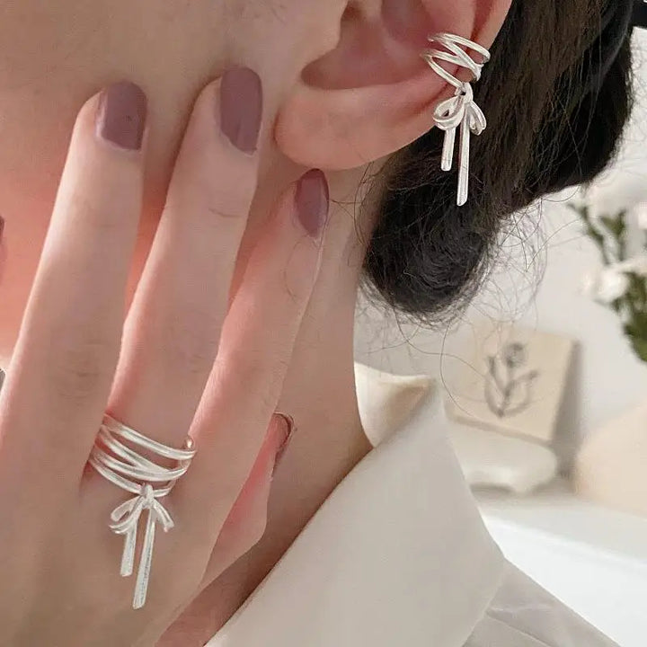 Bowline Ear Cuff