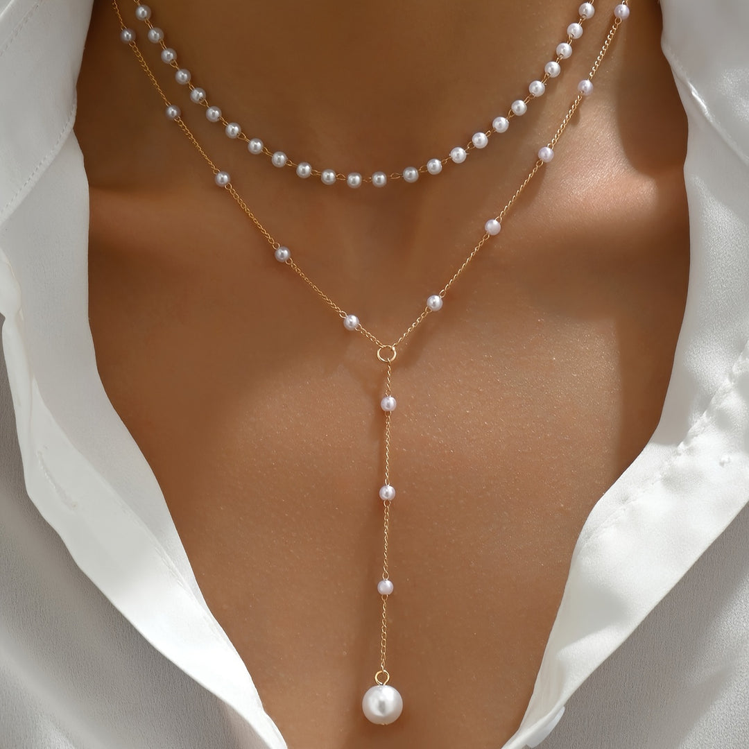 Cascade Pearl Necklace