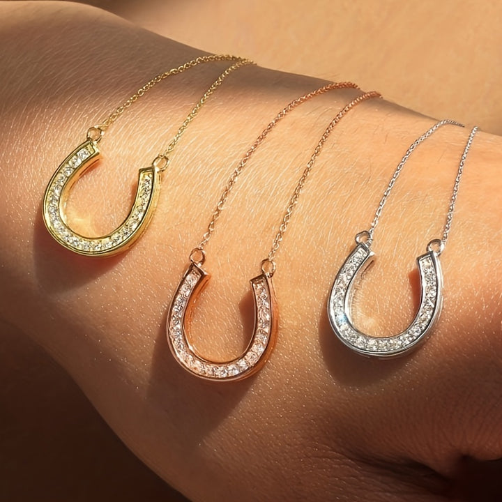 Horseshoe Pendant Necklace