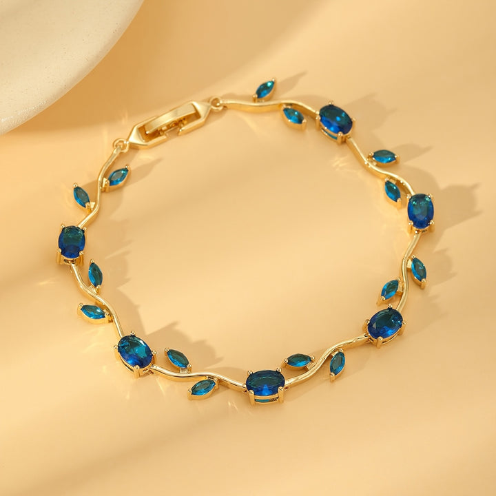Rosette Vine Tennis Bracelet