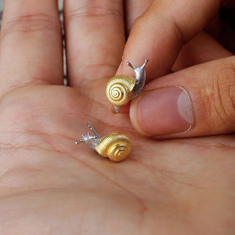 Petite Escargot Earrings