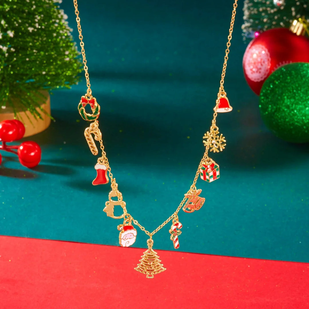 Merry Moments Charm Necklace