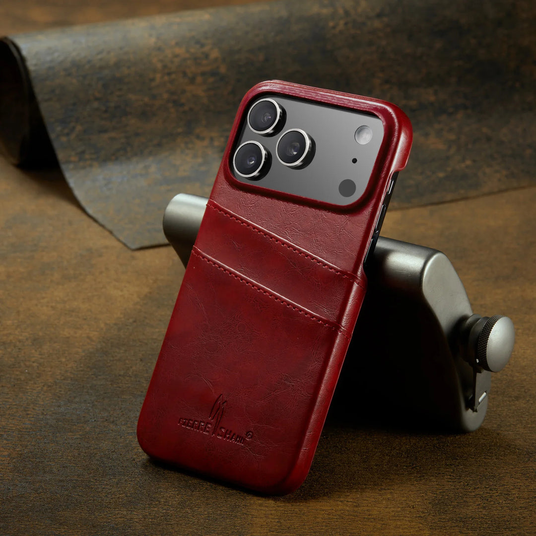 Midtown Leather iPhone Card Case