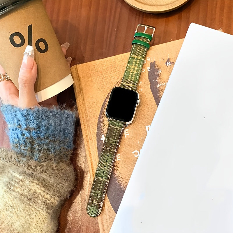 Tartan Apple Watch Band