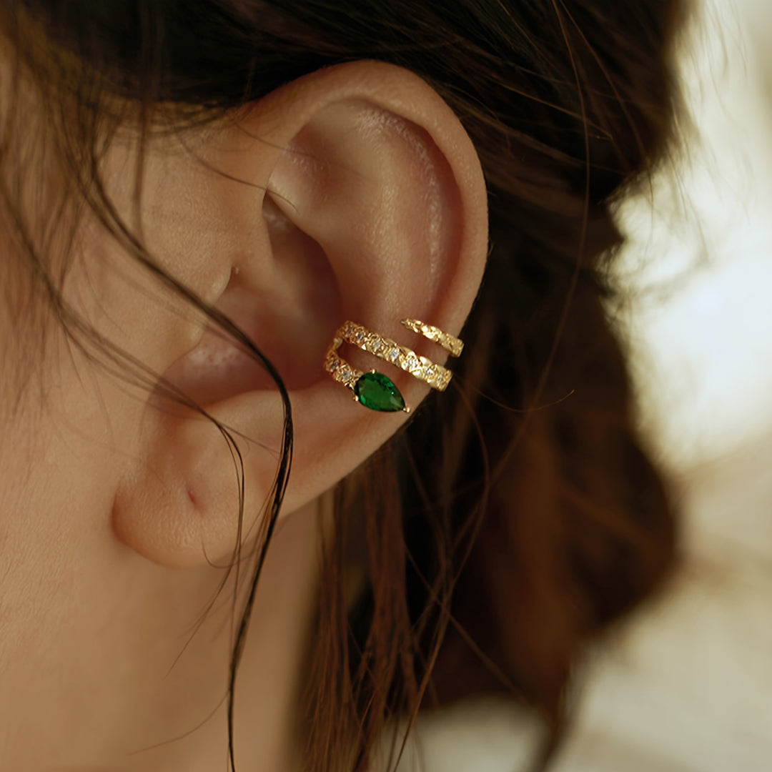Serpent Charm Ear Cuff