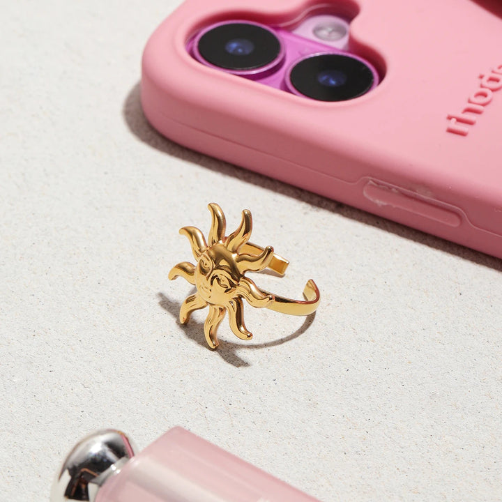 Sol & Luna Adjustable Ring