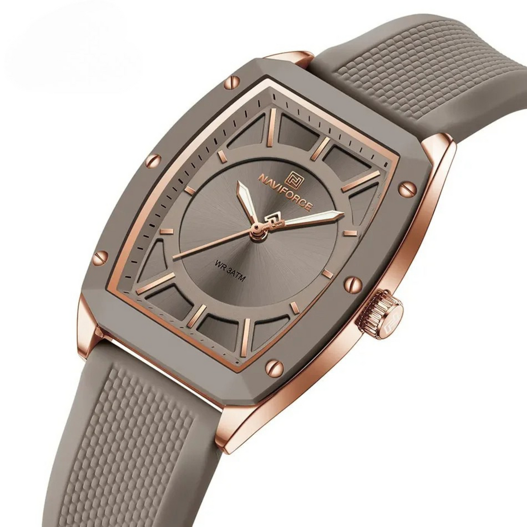 Navi Quartz Barrel Watch