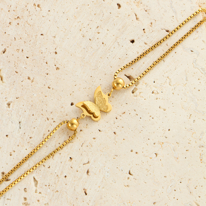 Flutter Double Chain Anklet