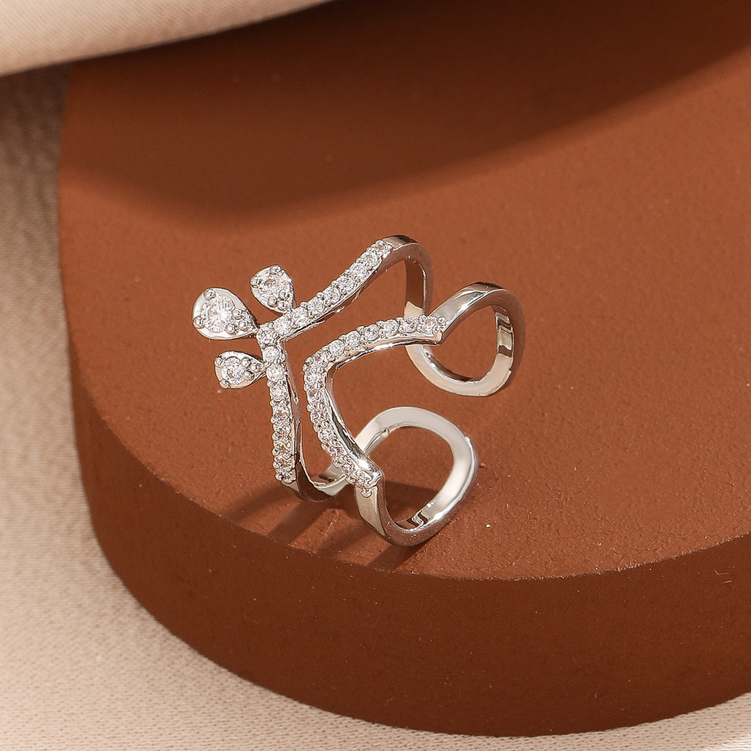 Crown Affair Nail Ring