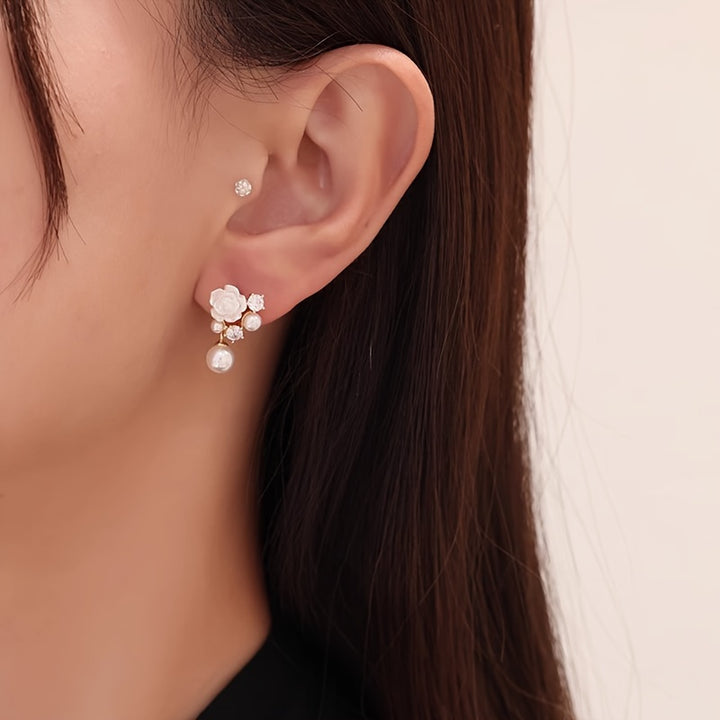 First Bloom Pearl Earrings & Necklace