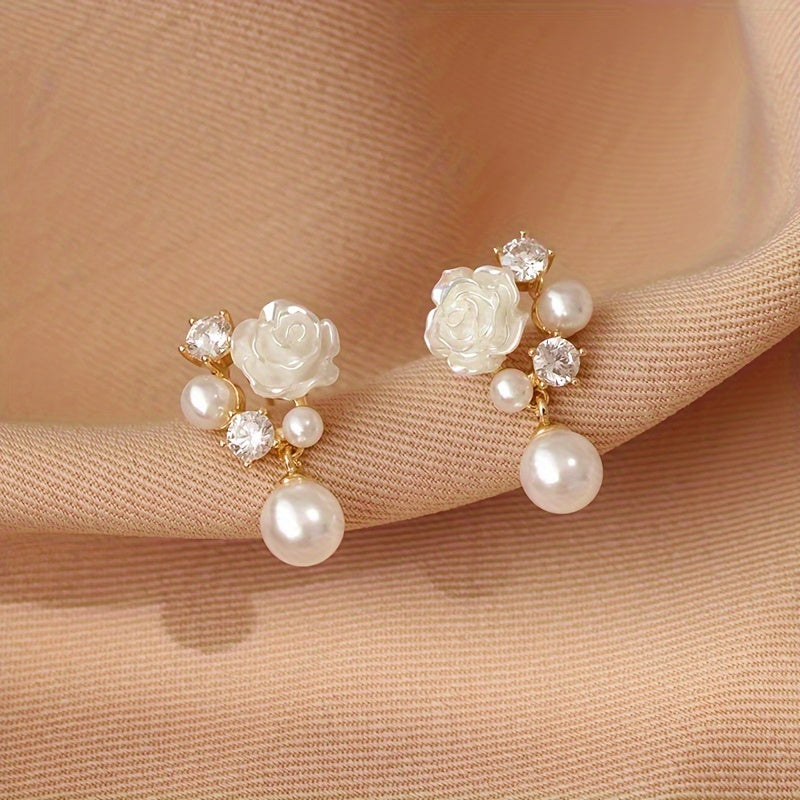 First Bloom Pearl Earrings & Necklace