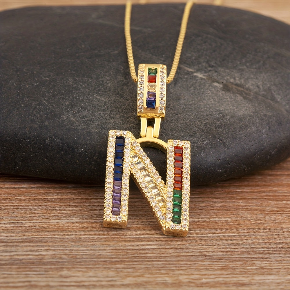 Prism Initial Necklace