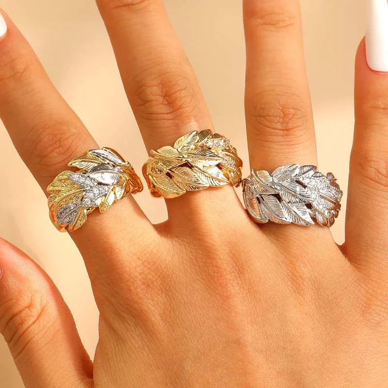 Evergreen Spark Ring