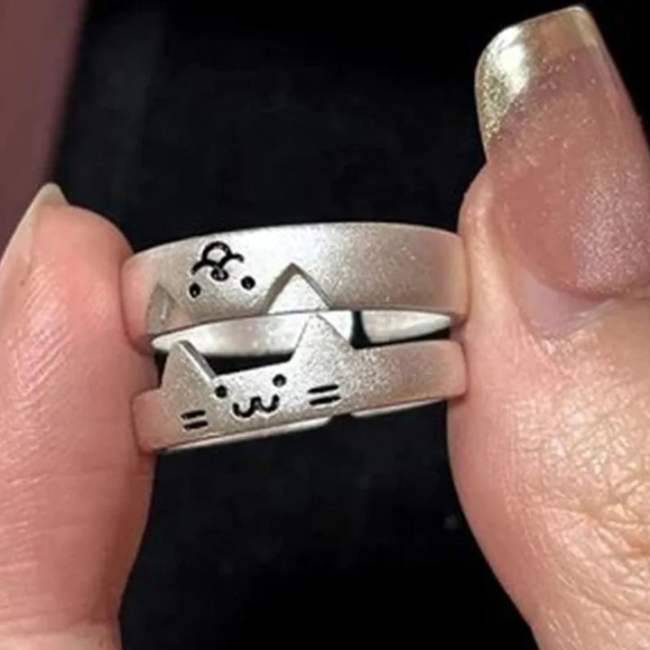 Kitten & Pup Duo Ring