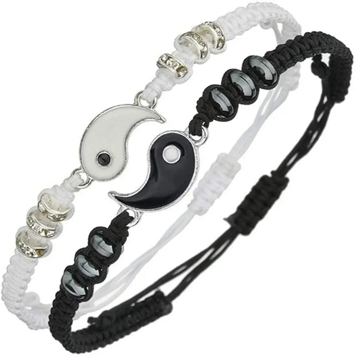 Yin Yang Bracelet Set