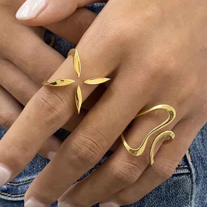Helix Orbit Ring