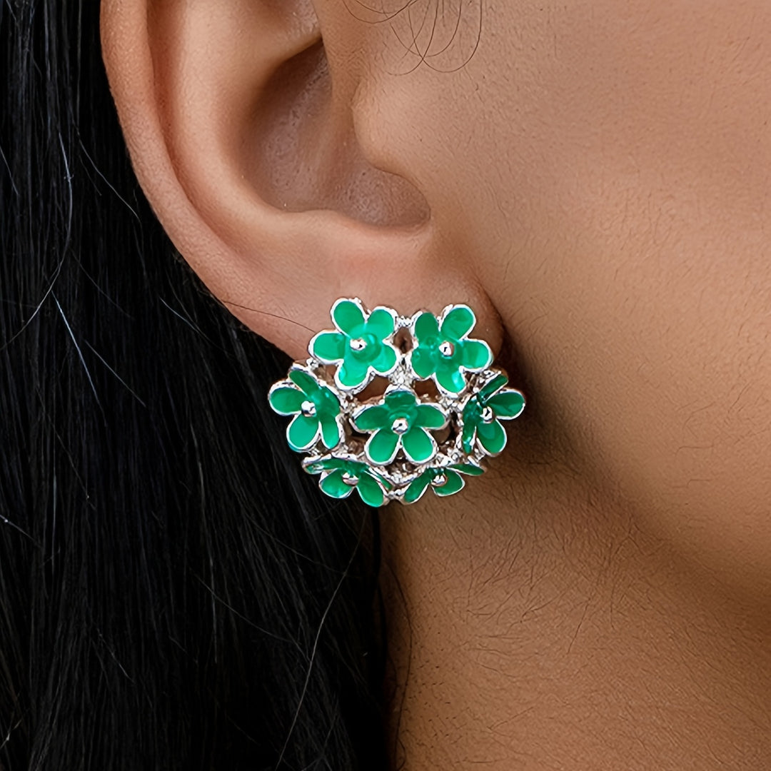 Wildflower Enamel Studs