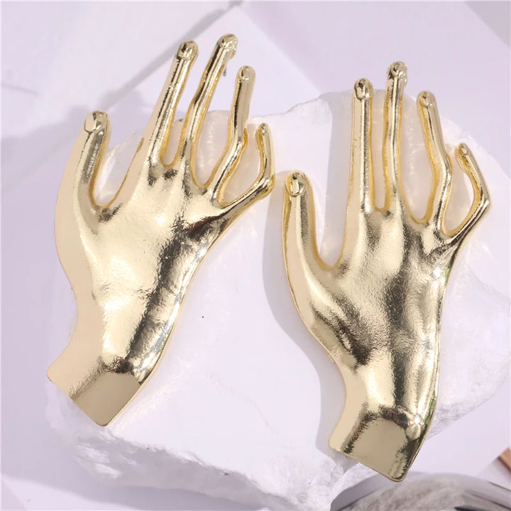 Golden Gesture Earrings