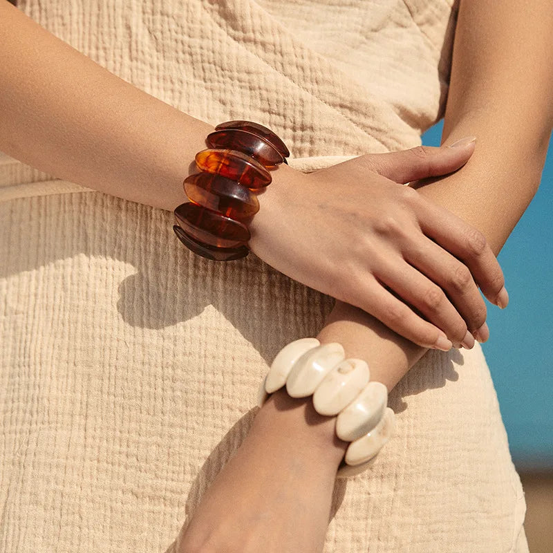 Studio Block Lucite Bangle