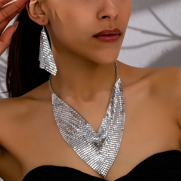 Midnight Mirage Necklace & Earring Set