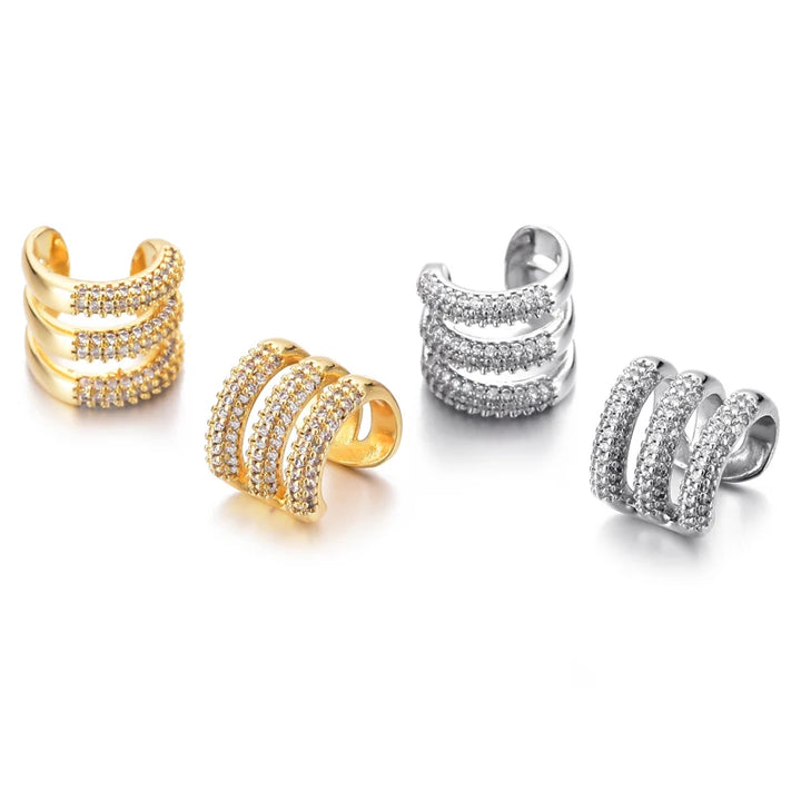 Triple Halo Ear Cuff