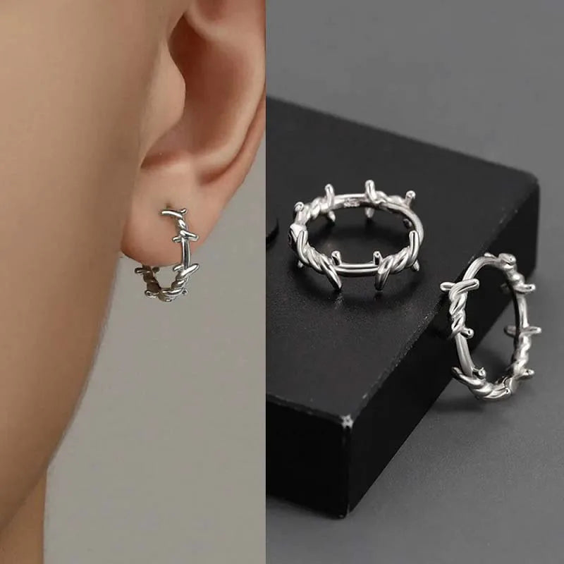 Thistle & Thorn Hoop Earrings