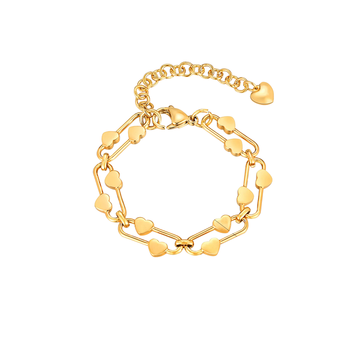 Heartlink Chain Bracelet
