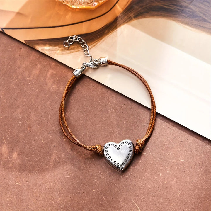 Love Birds Leather Bracelet