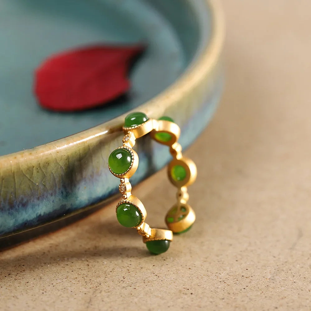 Eternity Jade Ring