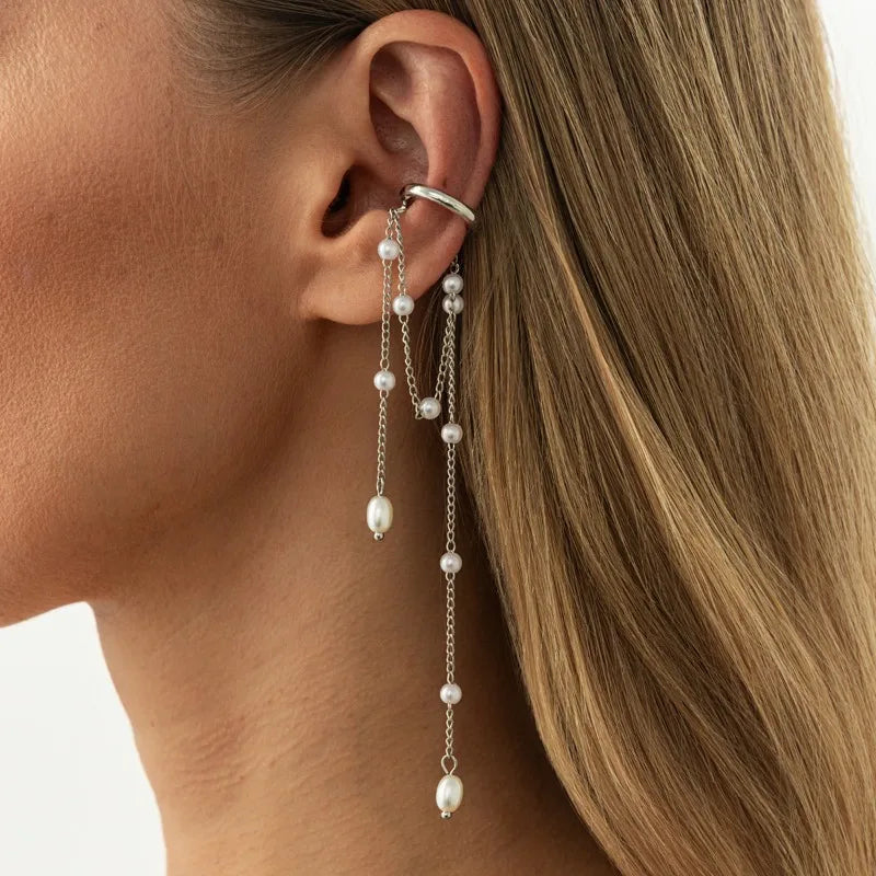 Cascade Pearl Ear Cuff