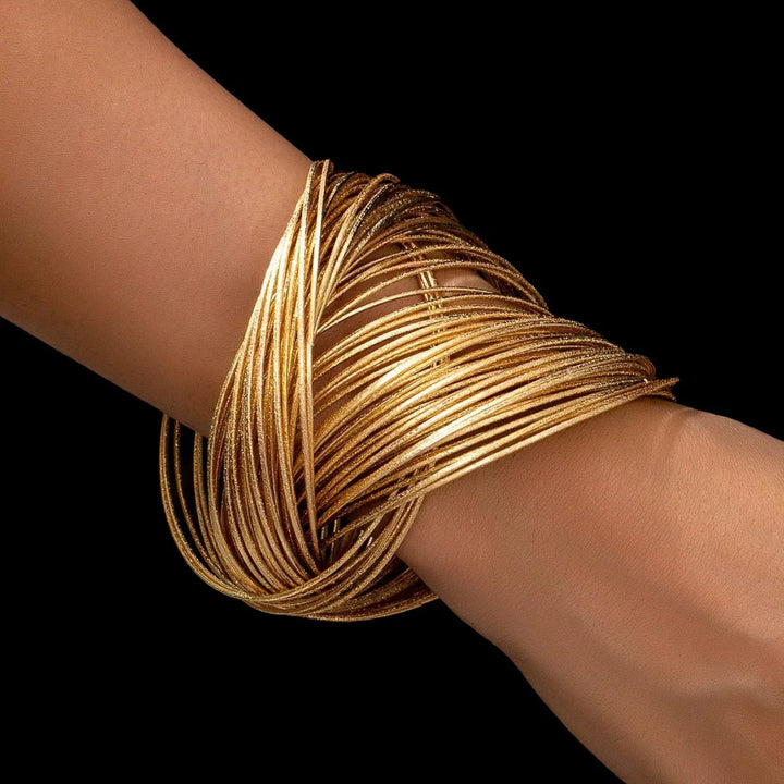 Halo Coil Bangle