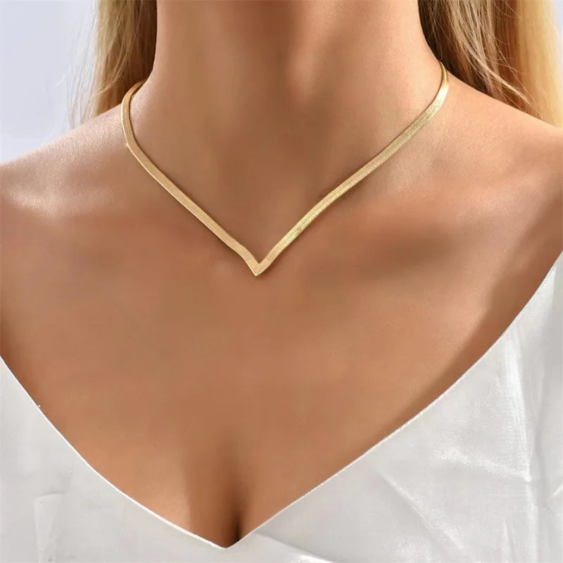 Velisse Snake Chain Necklace