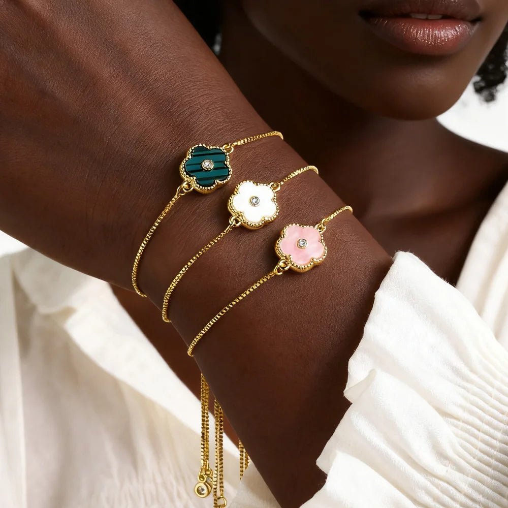 Camellia Chain Bracelet