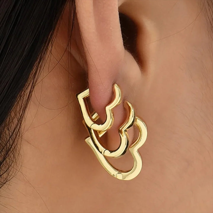 Love Loop Trio Earring Set