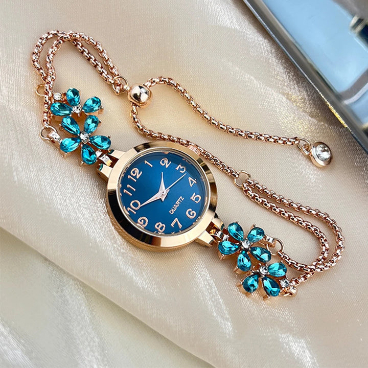 Sapphire Petal Bracelet Watch