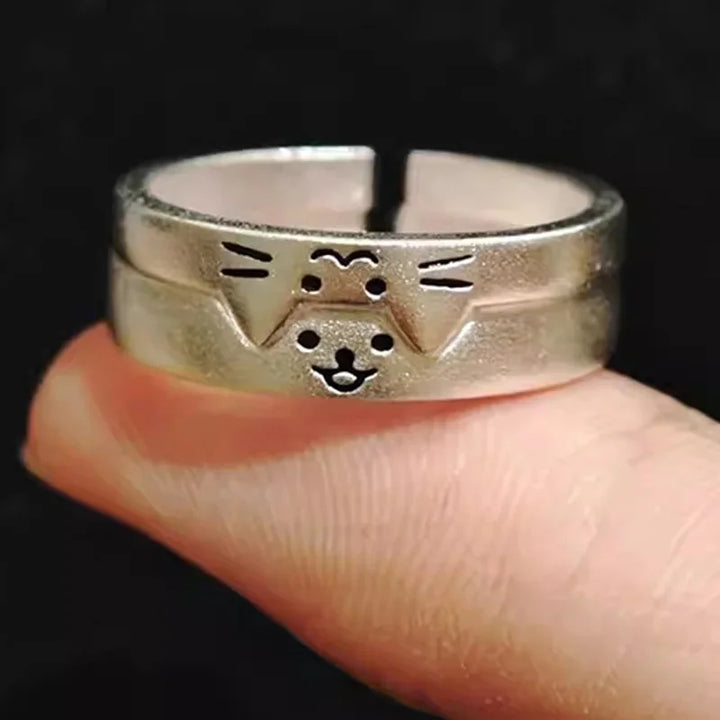 Kitten & Pup Duo Ring