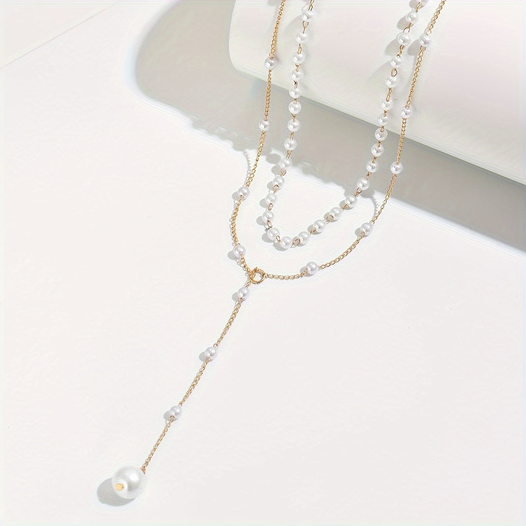 Cascade Pearl Necklace