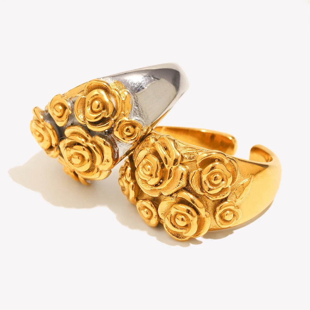 Rosette Bouquet Ring