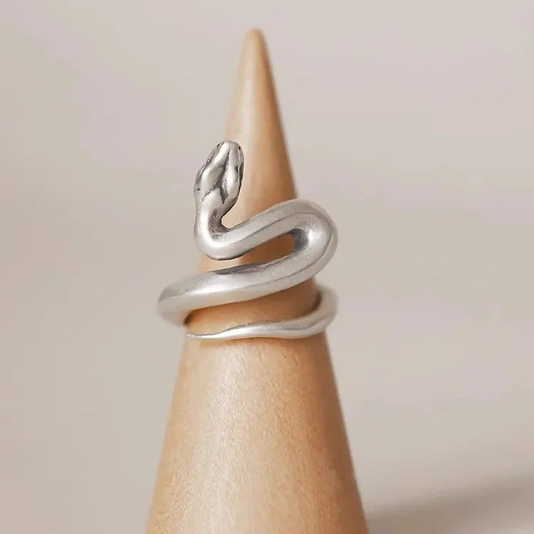 Silver Coil Ring