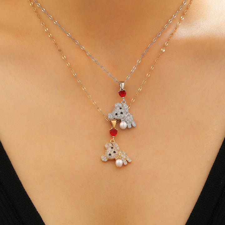 Teddy Pearl Necklace