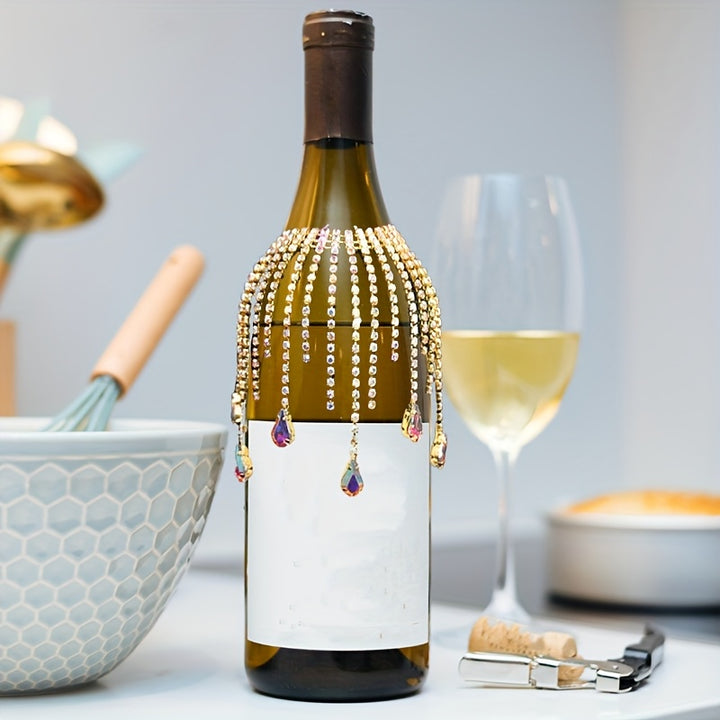 Crystal Fringe Bottle Crown