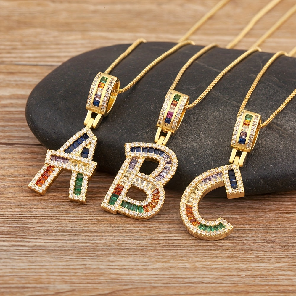 Prism Initial Necklace