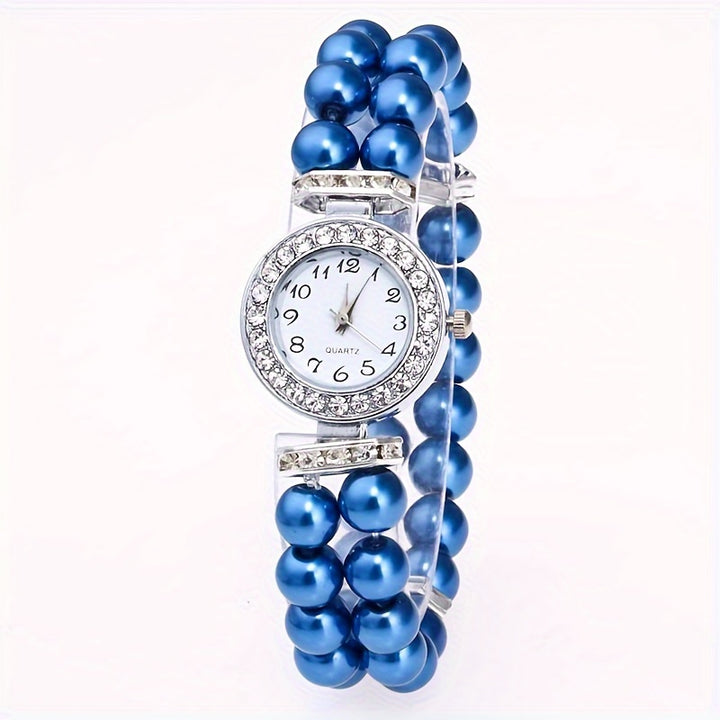 Pearl Poise Beaded Watch