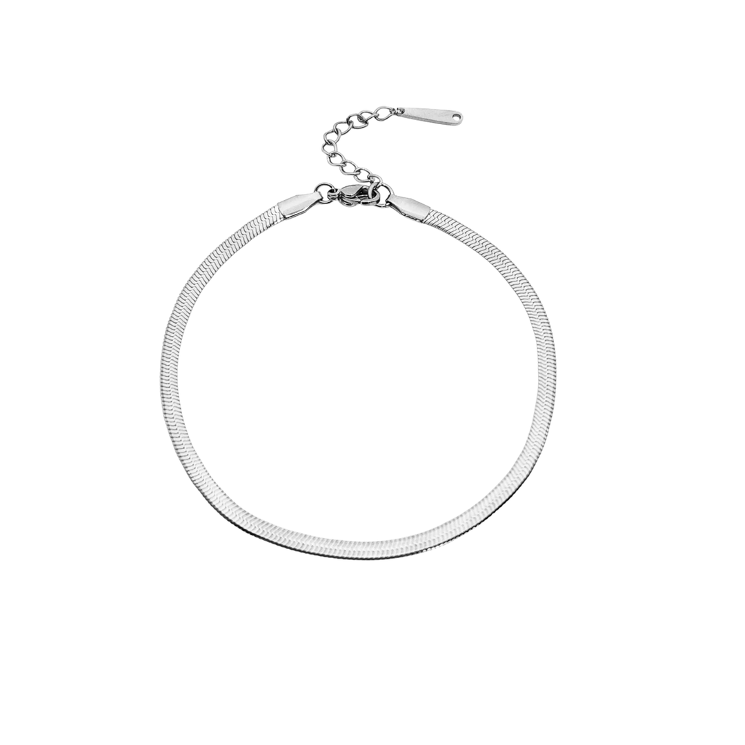Lumen Herringbone Anklet