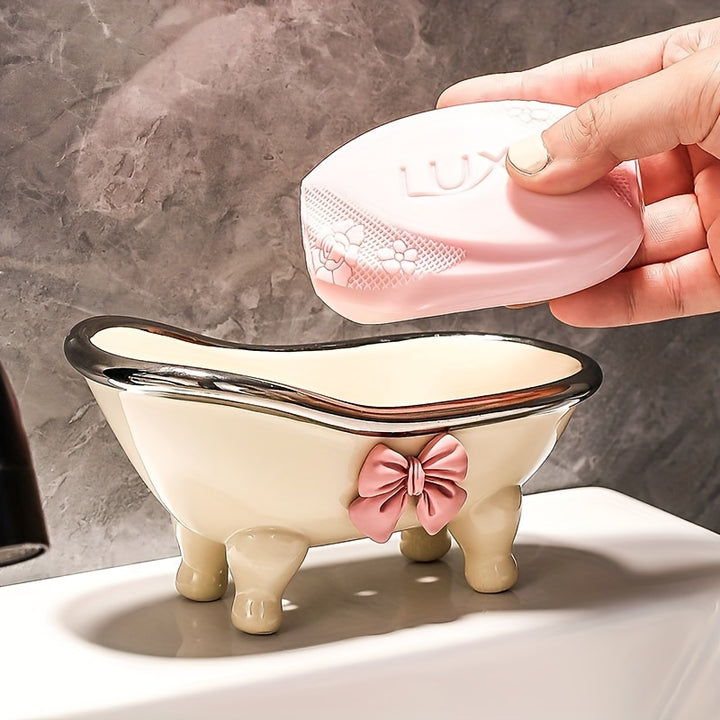 Coquette Tub Soap Tray