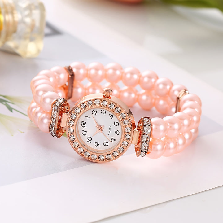 Pearl Poise Beaded Watch