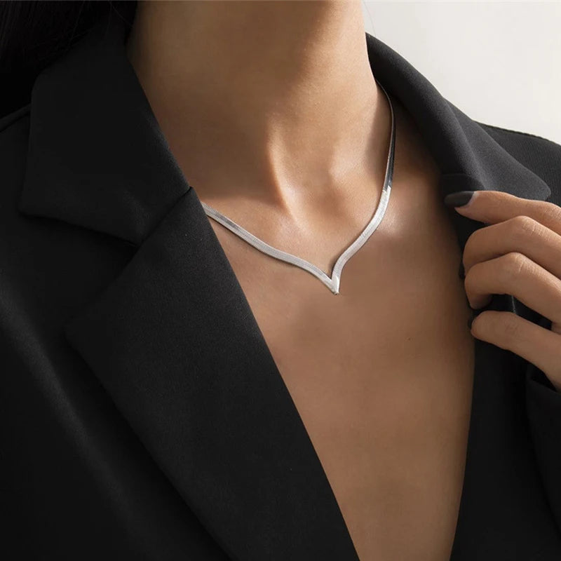 Velisse Snake Chain Necklace