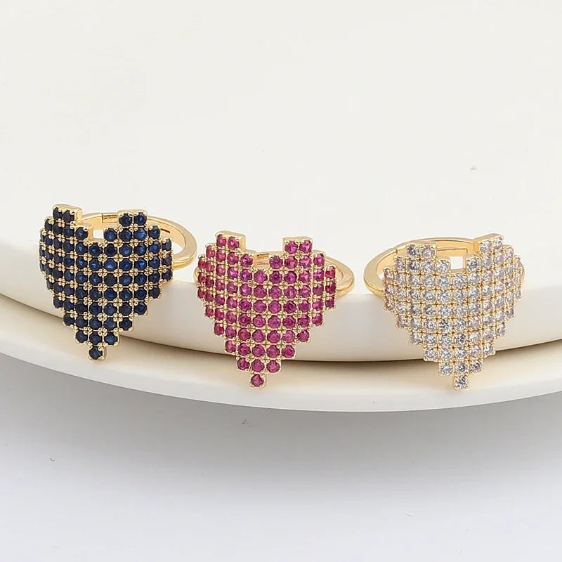 Pixel Heart Ring